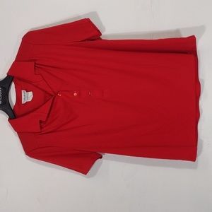 70s Ko Ko Knits of California Red Shirt - 18 (XL)